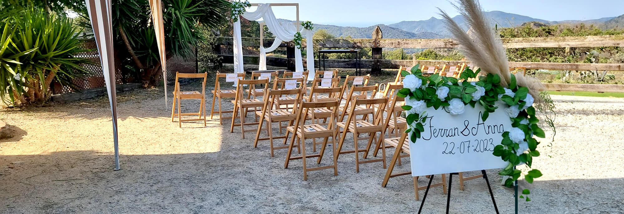 boda celebrada a Can Carreras